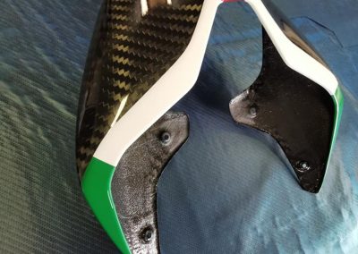 Ducati Panigale V4 Streetfighter V4 siège en fibre de carbone par 13point8composites